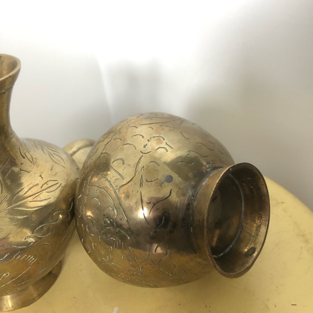 Brass Mini Vases - Picture 7 of 7
